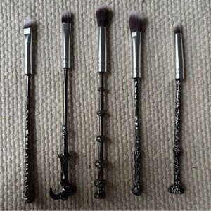 Harry Potter wand makeup brushes